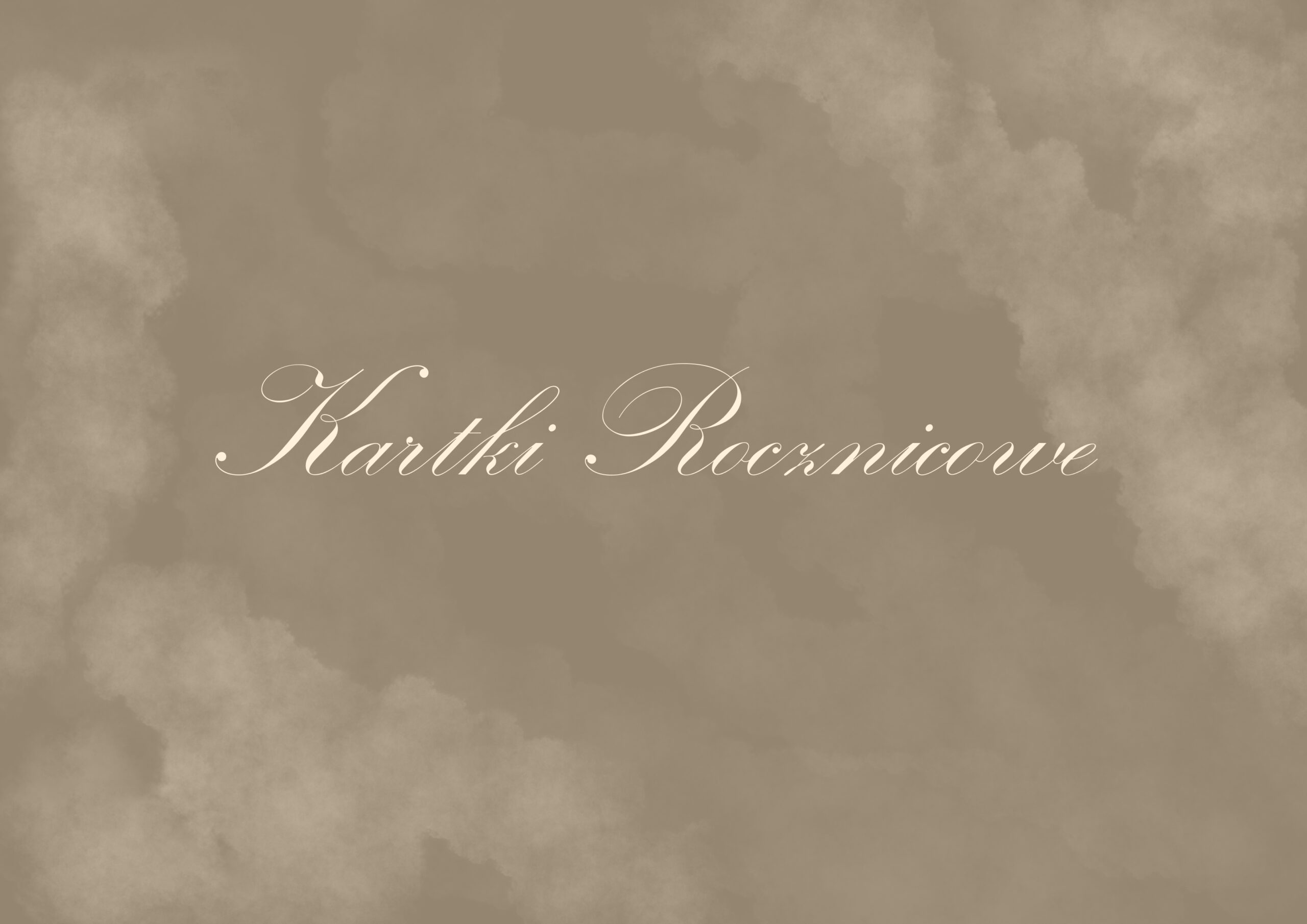 ręcznie wykonana kartka rocznicowa